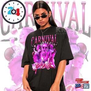 Retro Trustfall Shirt Pnk Summer Carnival Album T-Shirt Classic